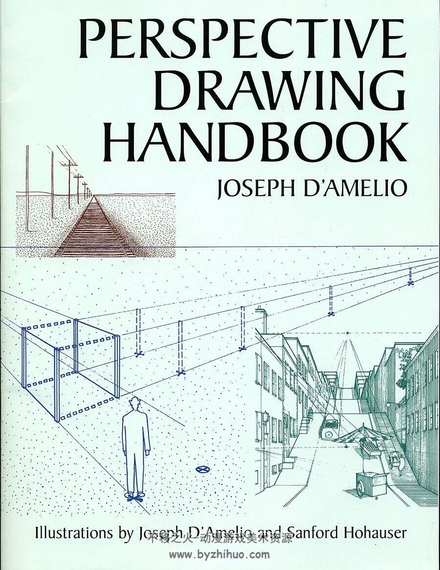 Perspective Drawing Handbook 透视图手册 Joseph D'Amelio 全面透视讲解教程