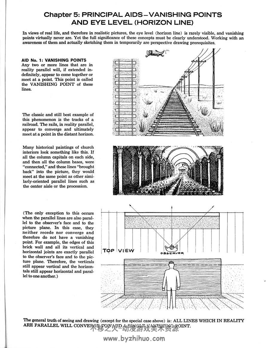 Perspective Drawing Handbook 透视图手册 Joseph D'Amelio 全面透视讲解教程 不移之火资源网