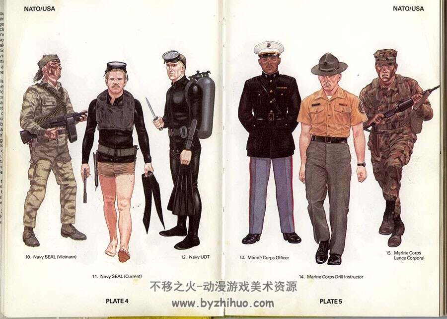 Uniforms of the Elite Forces 精锐部队的制服 Leroy Thompson 士兵服装资料下载