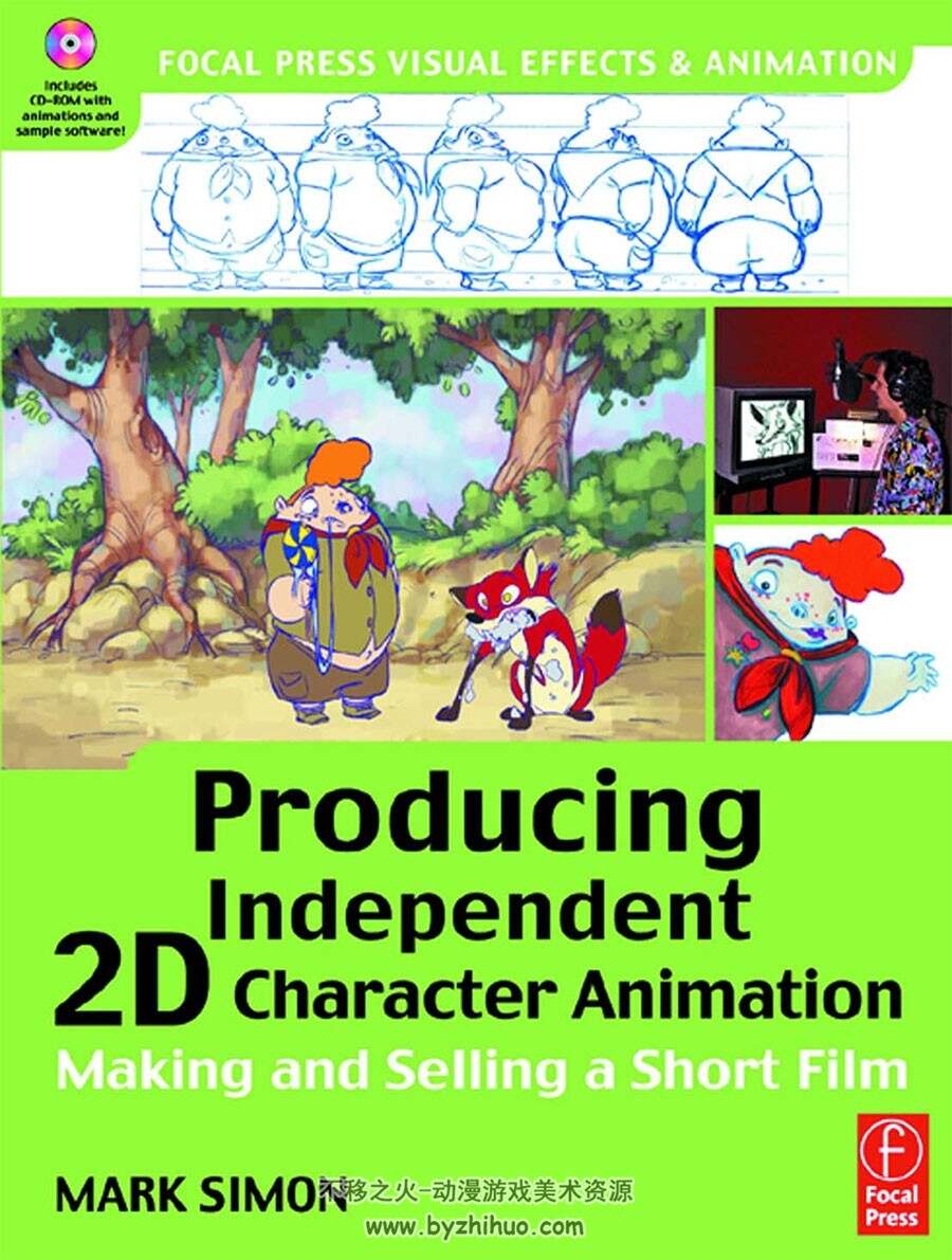 Producing Independent 2D Animation 生成独立的二维动画 欧美动画制作教学