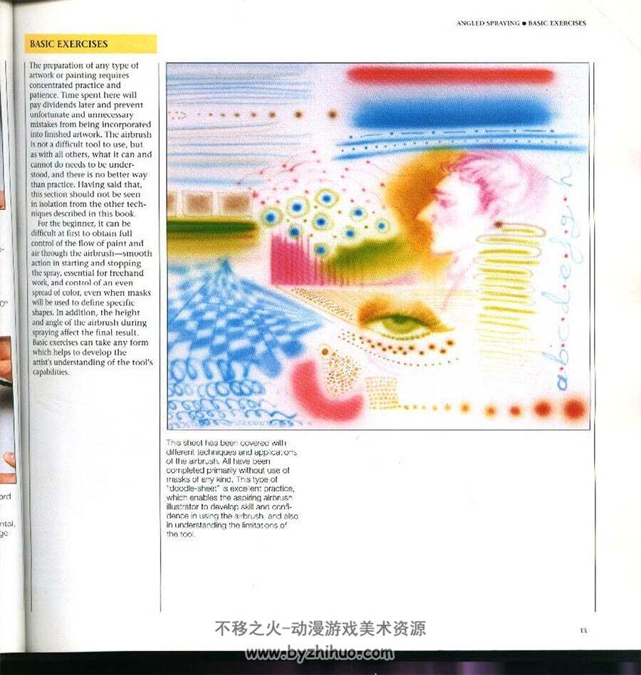 The Encyclopedia of Airbrush Techniques 喷枪技术百科全书 插画广告绘制指南