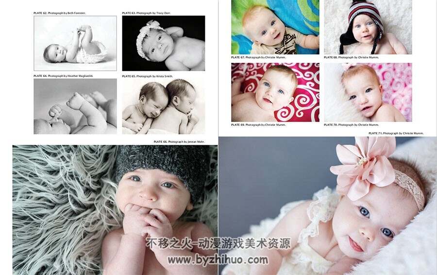 500 Poses for Photographing Infants and Toddlers 拍摄婴幼儿500个姿势 照片下载