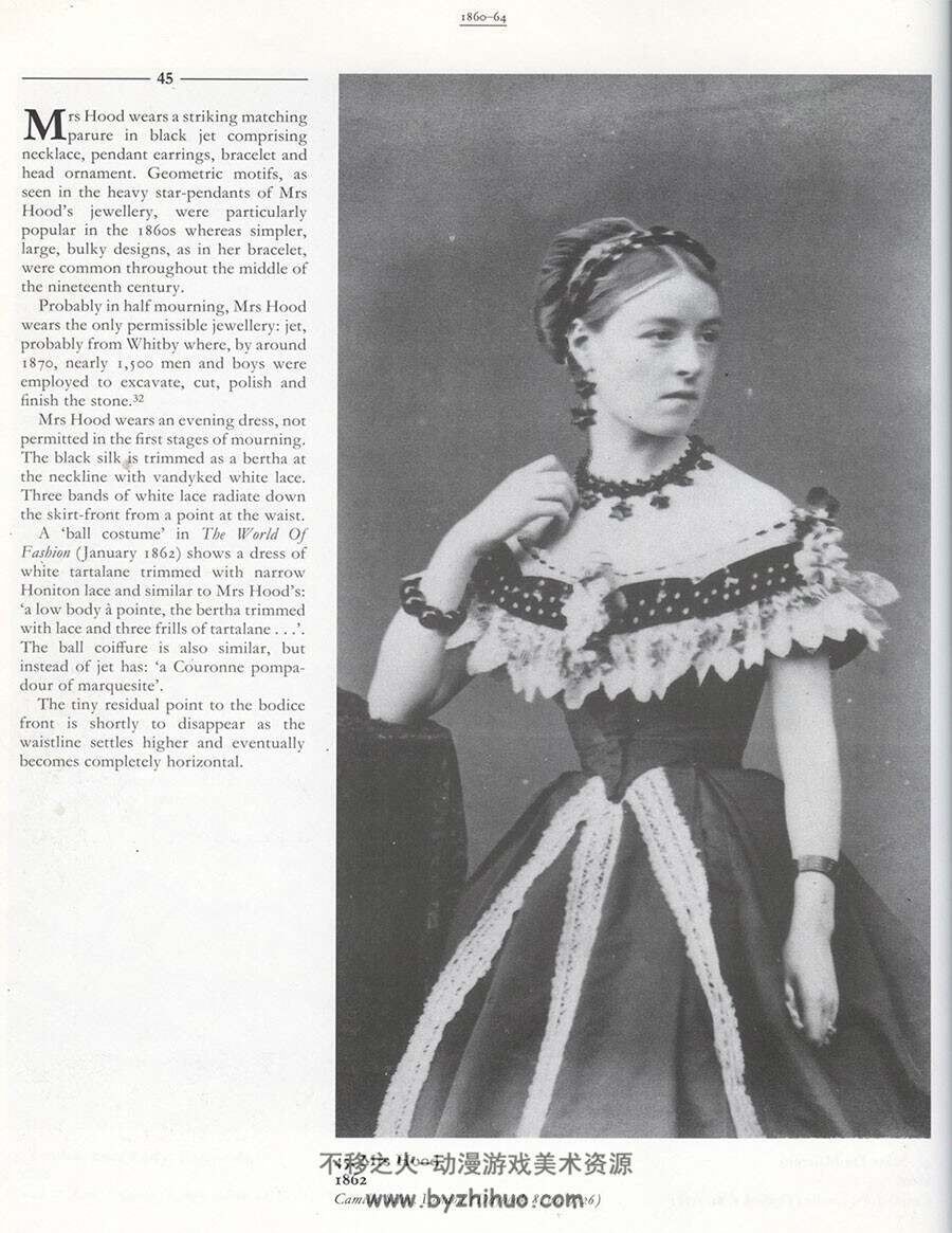 Fashion in Photographs 1860-1880 19世纪后期摄影时尚服装