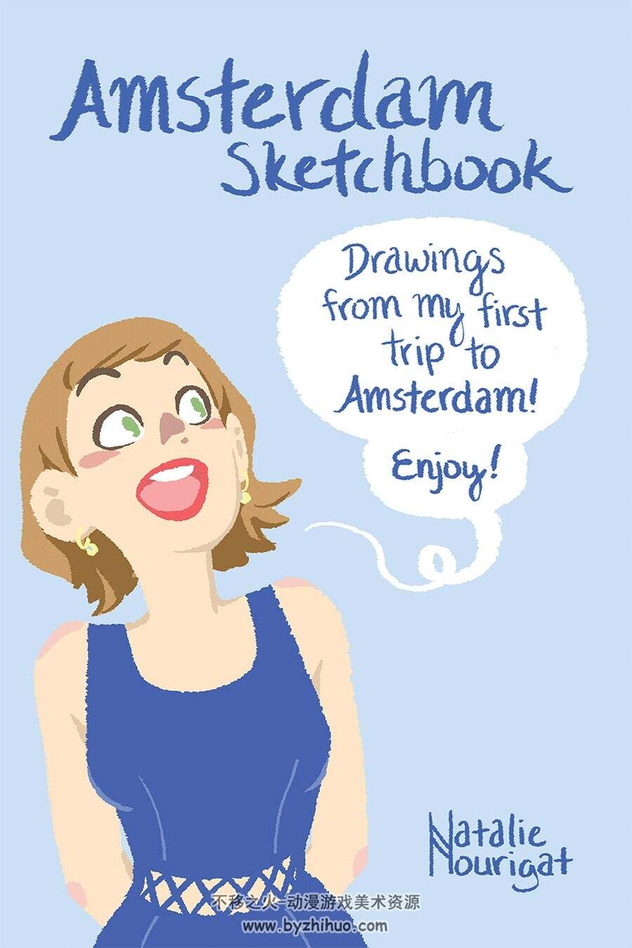Amsterdam Sketchbook 阿姆斯特丹速写本 角色人物小漫画绘画 网盘下载