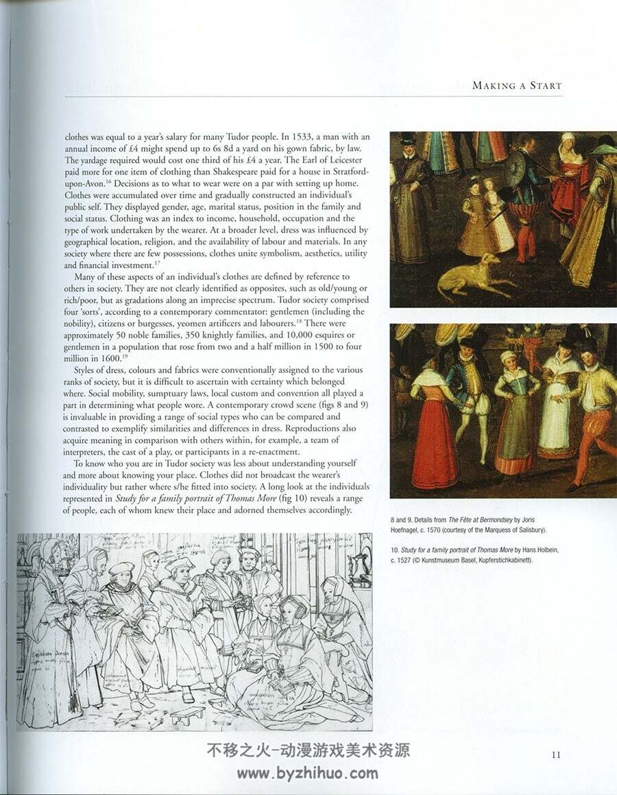 The Tudor Tailor 都铎裁缝 - 制作历史精确时期服装的技术和图案 服装复原