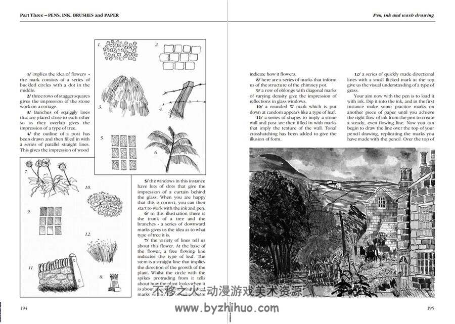 The Complete Book of Drawing Techniques 绘画技术全书 素描艺术绘画教学
