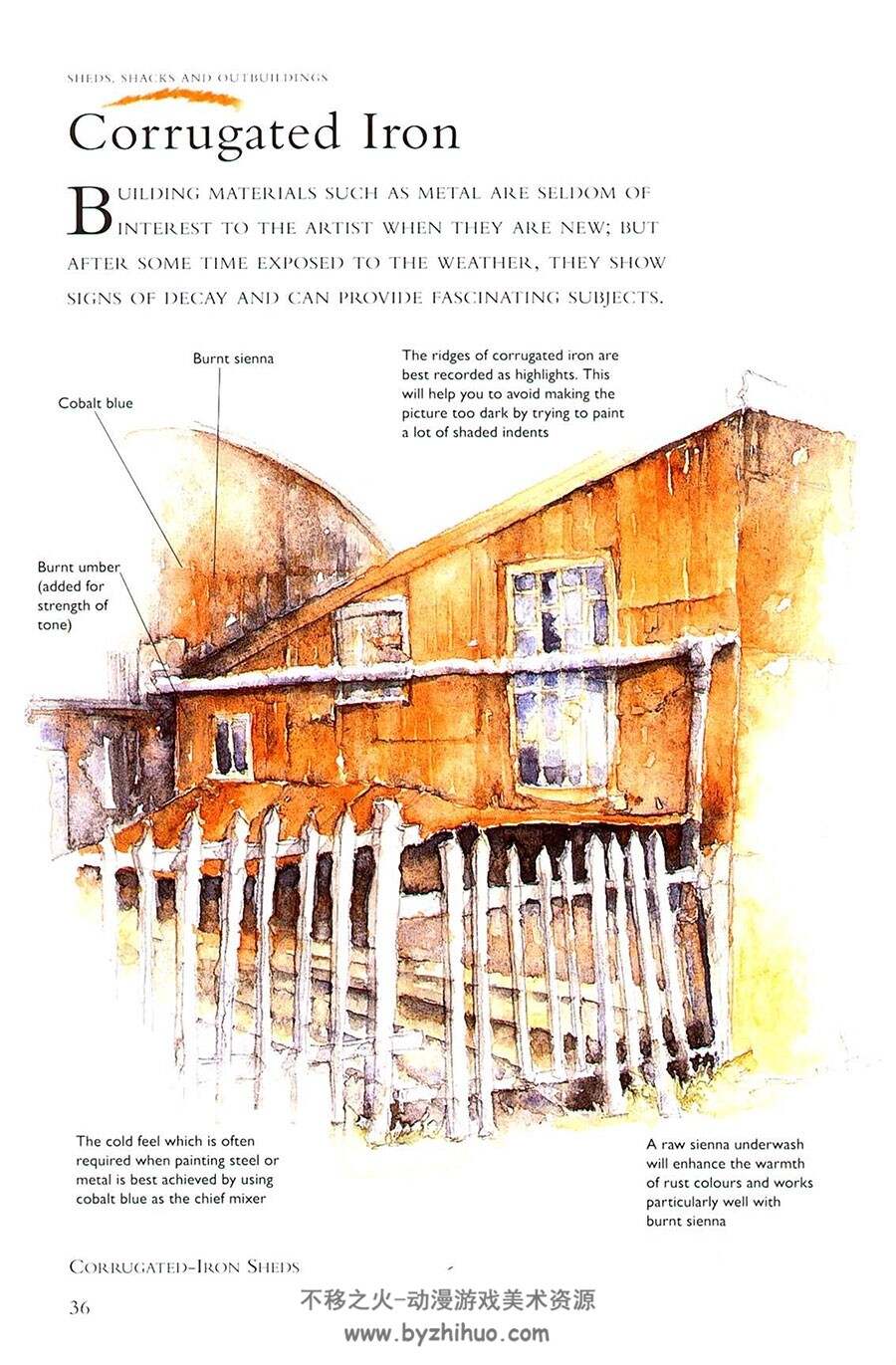 The Watercolourist's Guide to painting Buildings 水彩画师画建筑指南下载