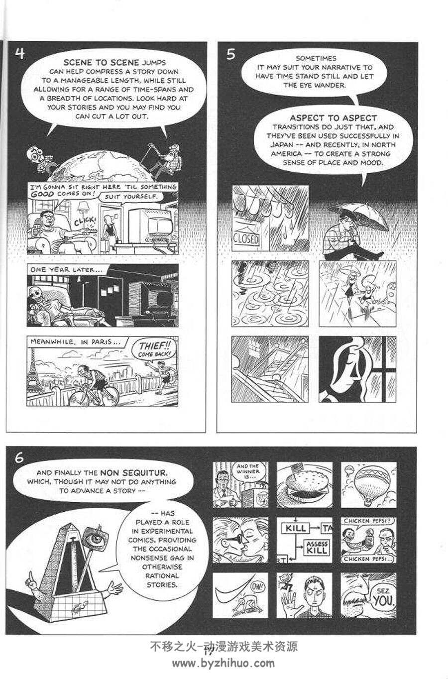 Making Comics 制作漫画 Scott McCloud 黑白漫画绘画制作教学网盘下载