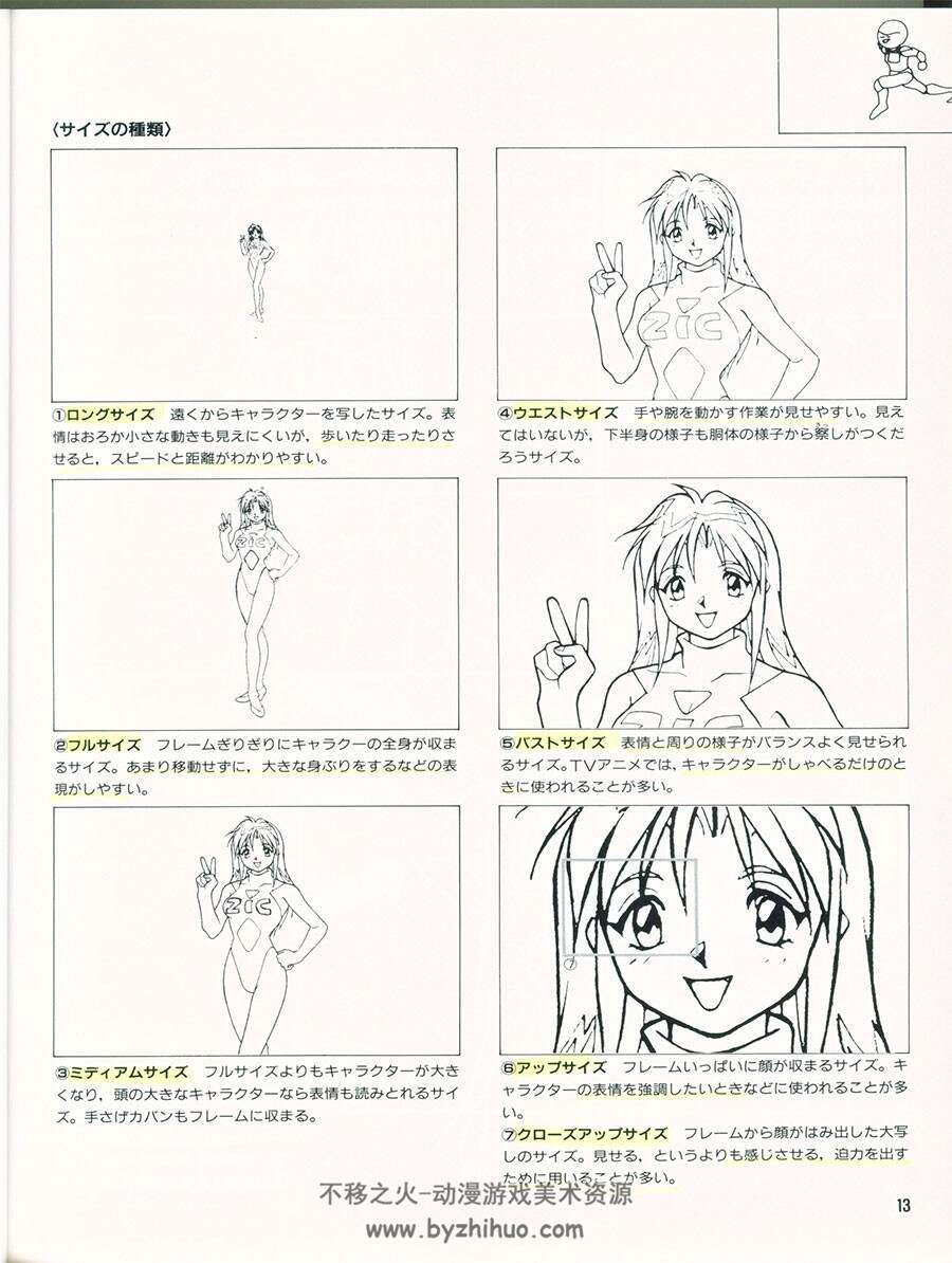 动画的画法 アニメの描き方 1996年动画绘制教程 百度网盘下载