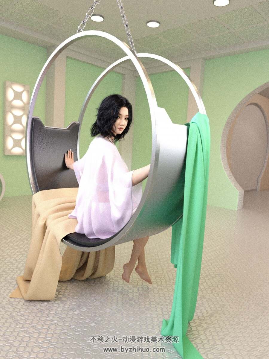 原创自己用DAZ渲染的一些图 本人比较懒没有分类很杂 365P