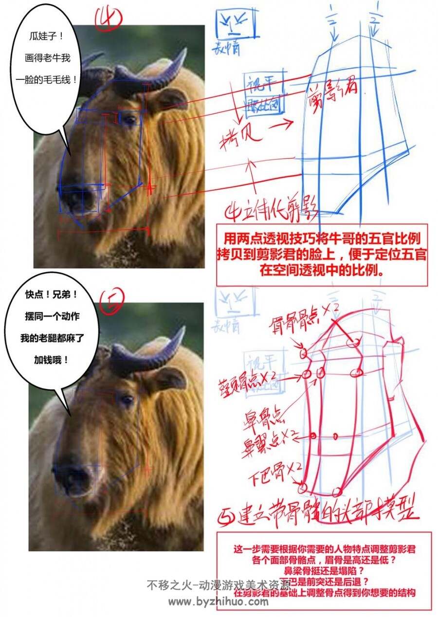 自己的原创漫画人物头部设计小教程