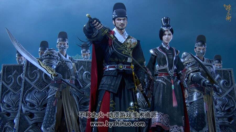 少年锦衣卫 动画3D渲染高清壁纸图片百度云下载 280P