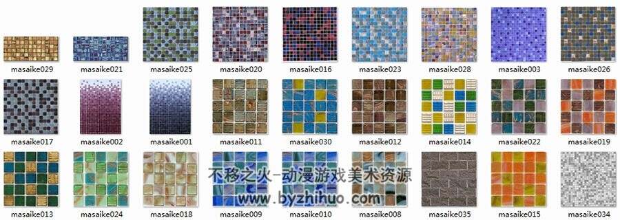 3dmax与maya布料地毯木材纹理墙纸等贴图美术素材分享 2490P