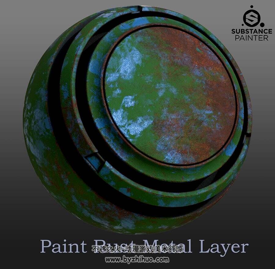 Substance Painter智能材料材质库美术素材下载包 91P