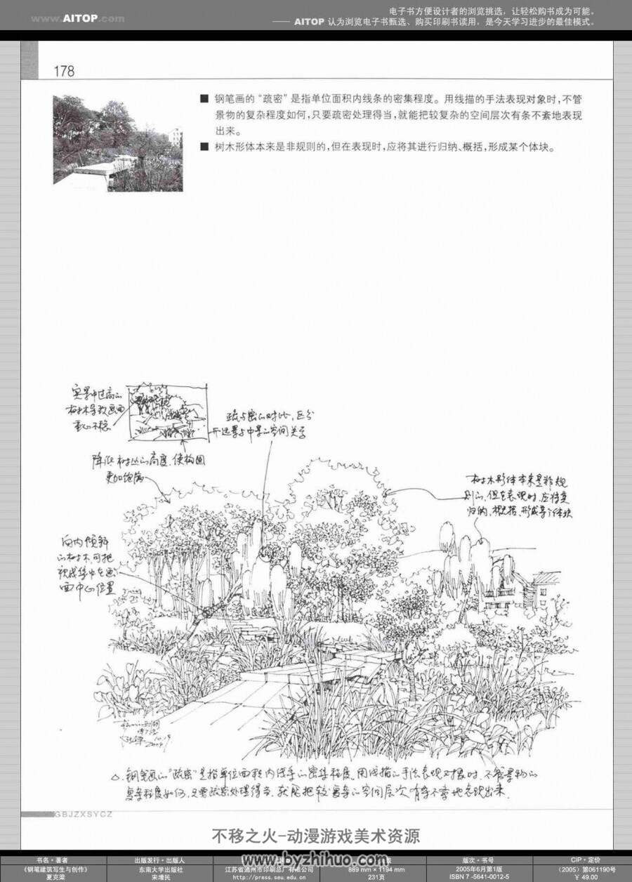 钢笔建筑写生与创作(夏克梁)PDF格式分享下载