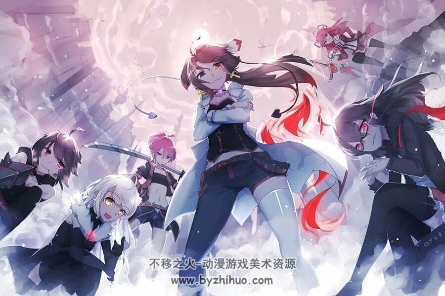 MAFIA 二次元高清插画壁纸图包分享下载 41P