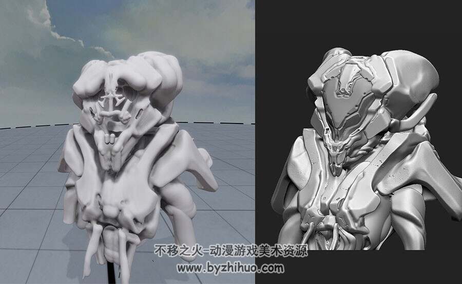 乌克兰画家Kirill Udodov 2D3D科幻风角色原画概念设定分享参考 69P