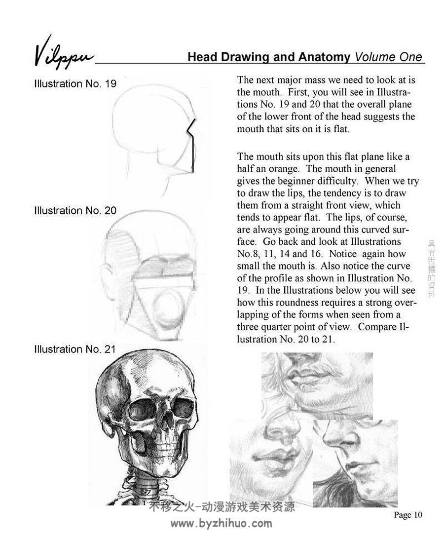 Vilppu Drawing Head 人物头部绘画素描肖像绘制教学 百度网盘下载