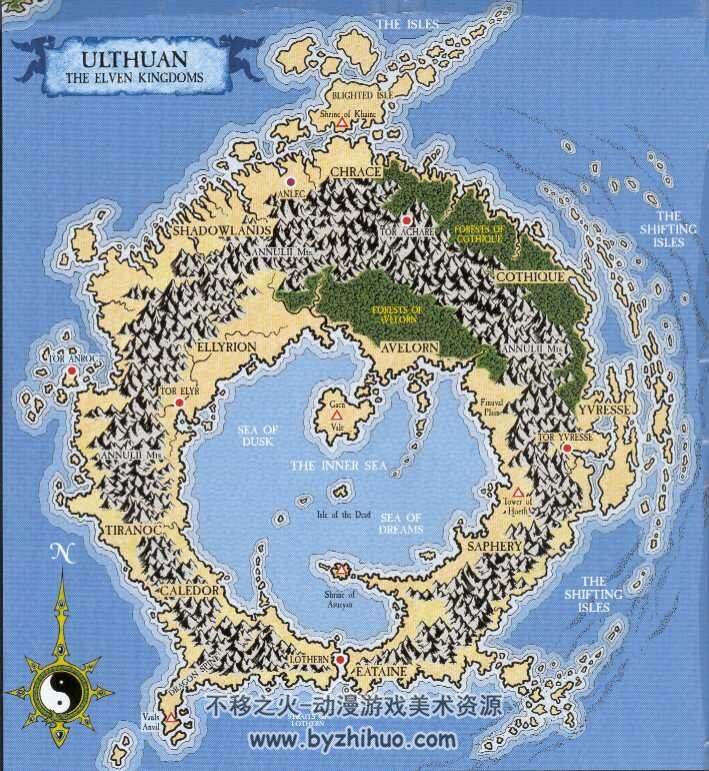 【1.09GB】【194张】战锤旧世界+新世界+远东全官方地图超清大合集，百度...
