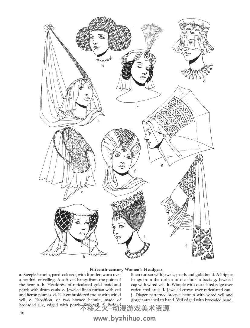 中世纪服饰 Medieval Fashions