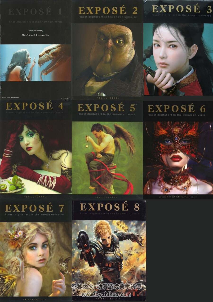 全球CG顶级画集 Exposé1-8