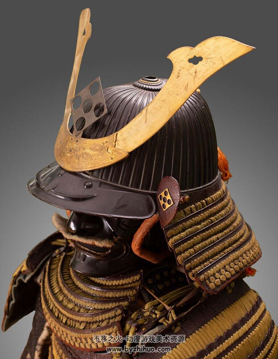 日本古风武士盔甲高清素材图片分享下载 112P