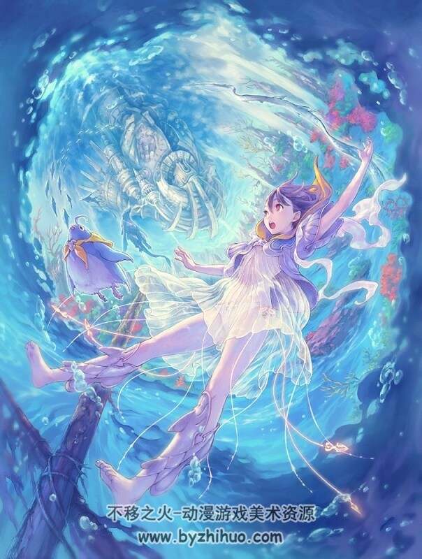 1000+张唯美动漫插画图包   共一个G 百度网盘分享下载