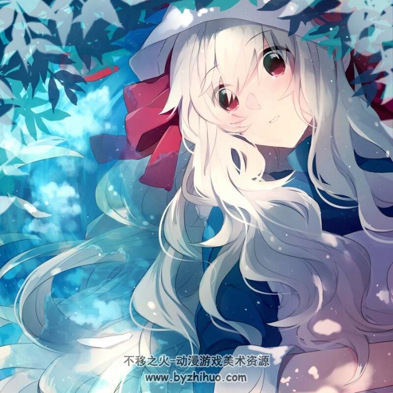 1000+张唯美动漫插画图包   共一个G 百度网盘分享下载