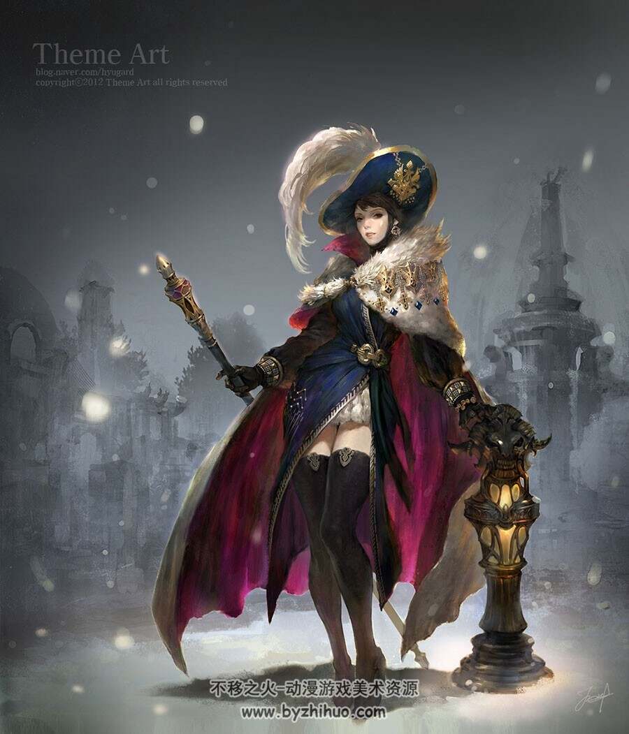 魔法师仙术师 人物原画概念设定图集 百度网盘分享参考 251p