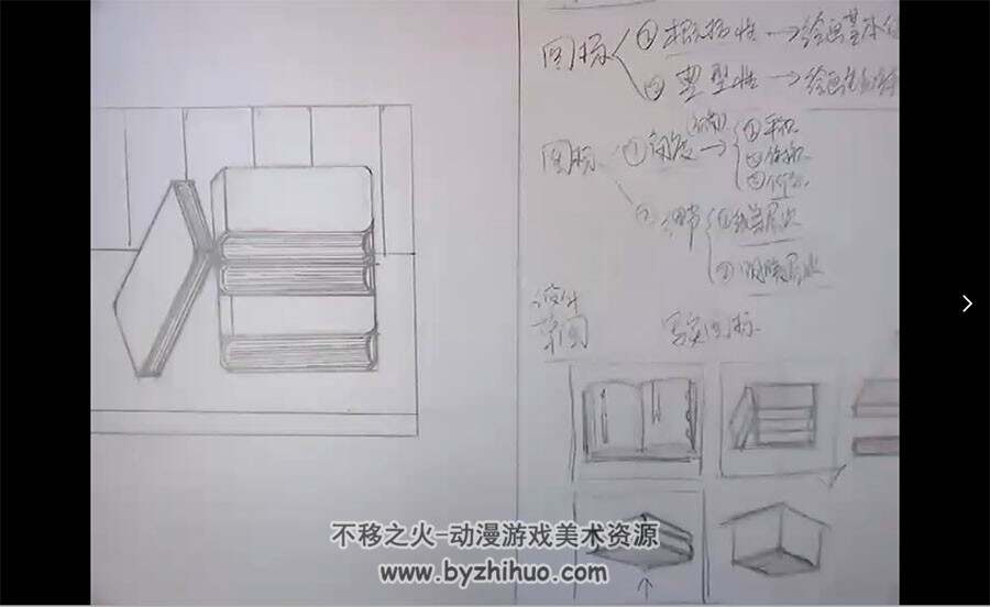 美术基础入门素描速写的画法 百度网盘视频过程分享下载