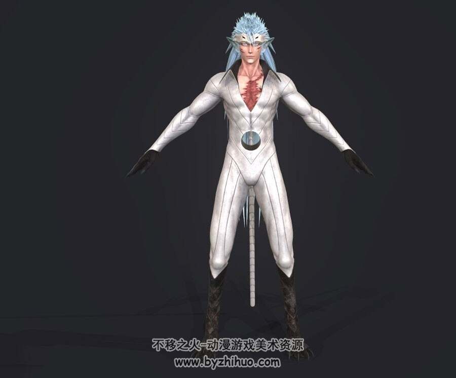 葛力姆乔 死神 Jump Force游戏角色 高精3D模型资源百度网盘下载