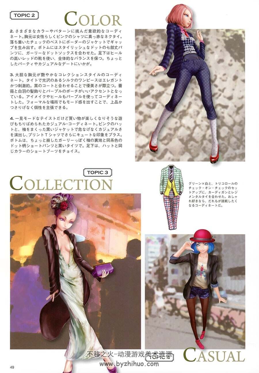 Moeurs彻底研究女子时尚 少女时尚画集 百度网盘下载