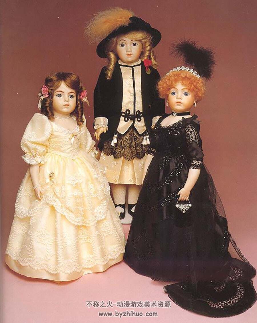 The doll's Dressmaker 洋娃娃的裁缝全套纸样 百度网盘下载