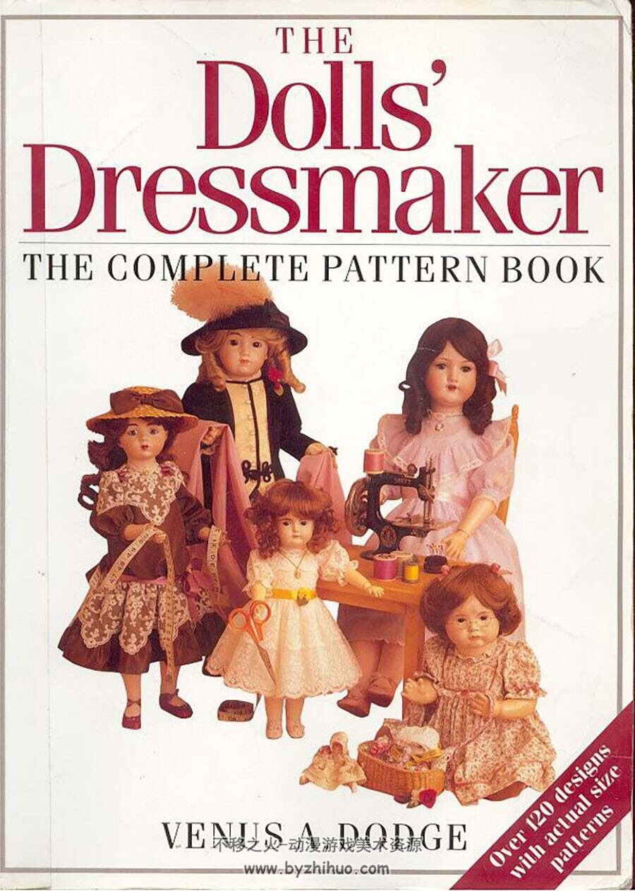 The doll's Dressmaker 洋娃娃的裁缝全套纸样 百度网盘下载