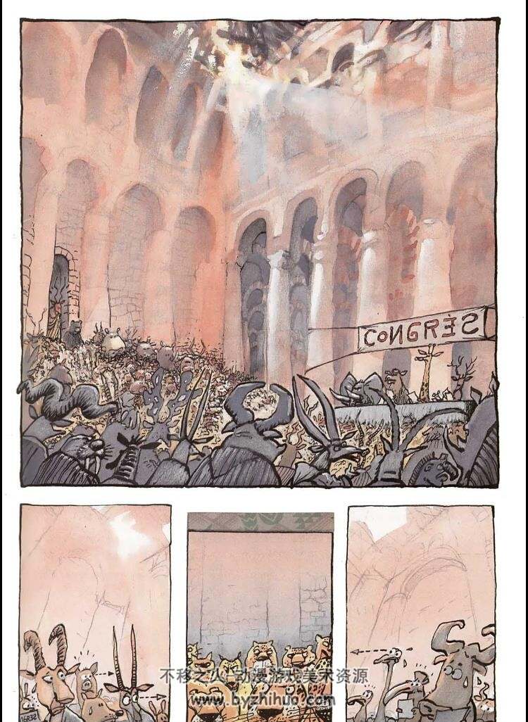 《La Vache》1-8册 De.Moor&Desberg 动物拟人手绘法语漫画