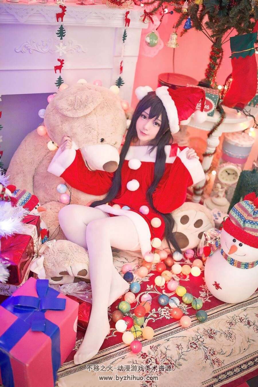 【Cosplay】圣诞女孩+雷姆睡衣 70P 【百度网盘下载】