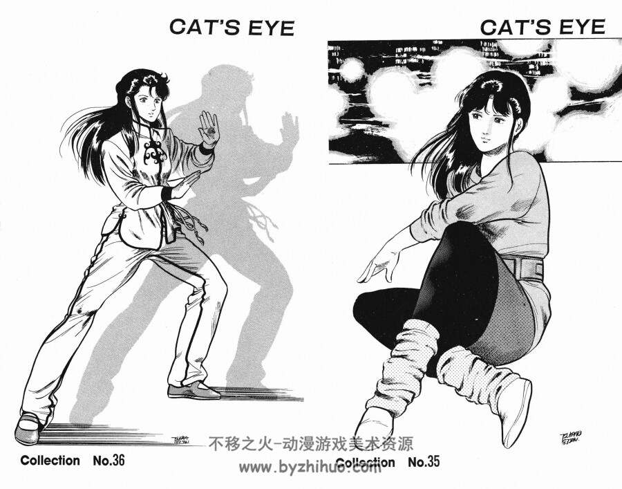 北条司漫画作品《猫眼三姐妹》全1-18卷 百度网盘分享下载