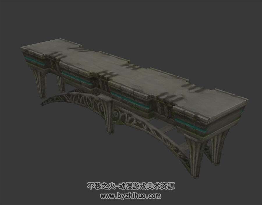 石桥 石板桥 3D模型 百度网盘下载