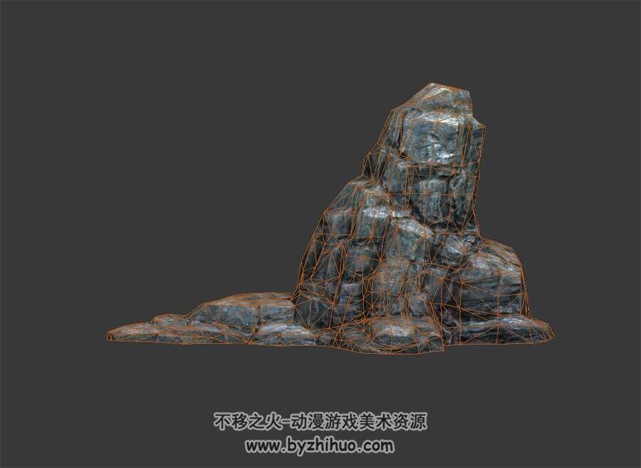 石头尖 风景场景 3D模型 百度网盘下载