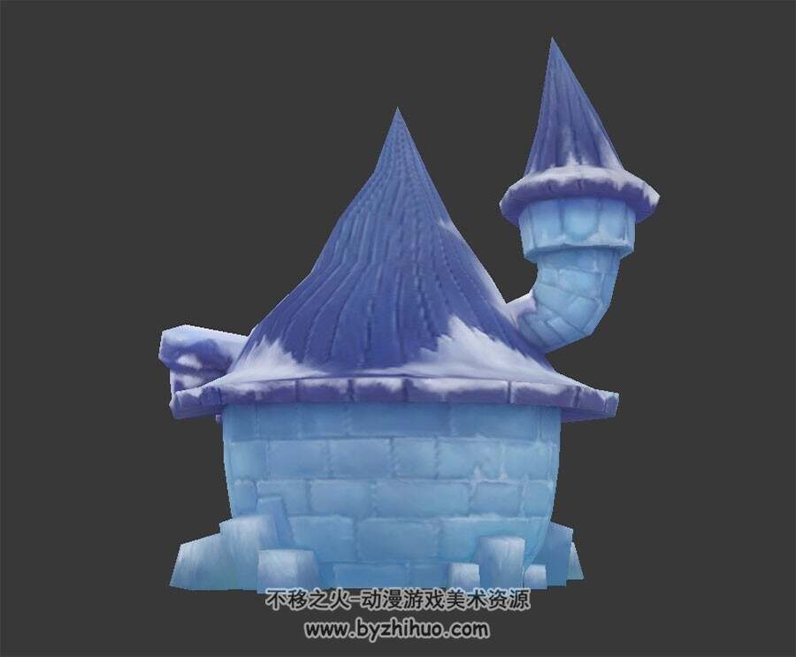 小冰屋 Q版建筑 3D模型 百度网盘下载
