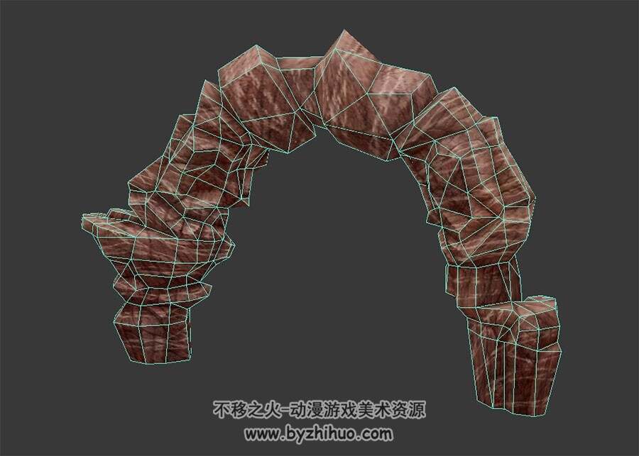 石拱门 3D模型 百度网盘下载