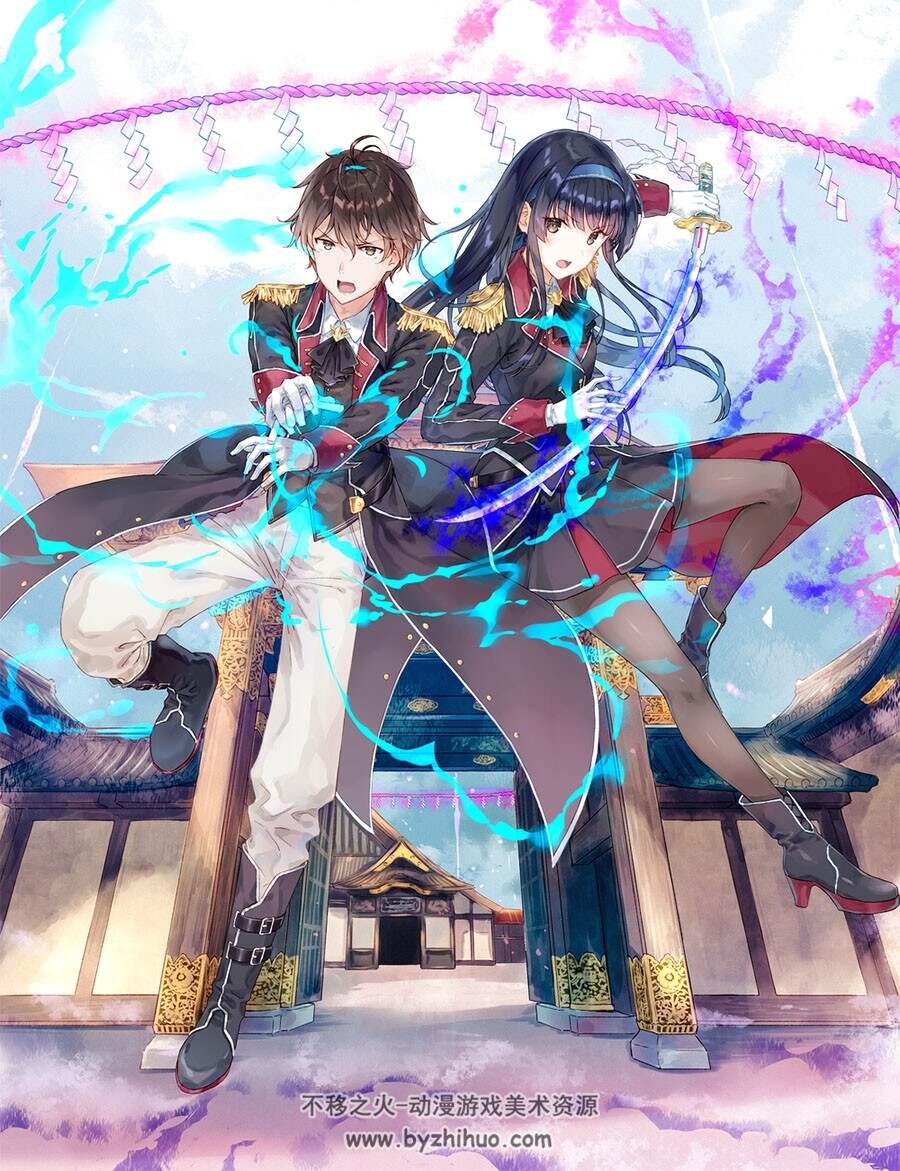 画师HitenKei 二次元插画作品含线稿过程合集百度网盘分享 3095P