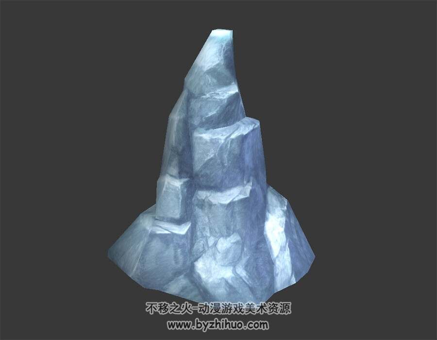 冰山山尖 场景3D模型 百度网盘下载