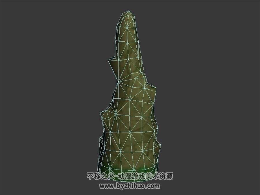 草地石块 3D模型合集 百度网盘下载