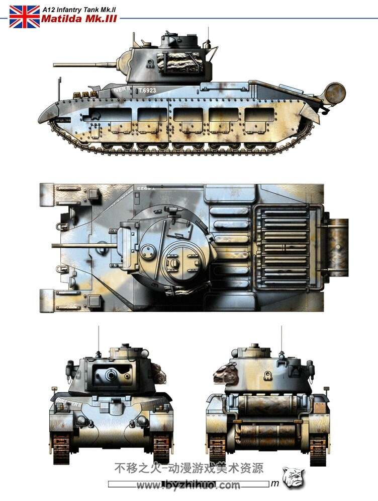 二战英国坦克装甲车辆图集