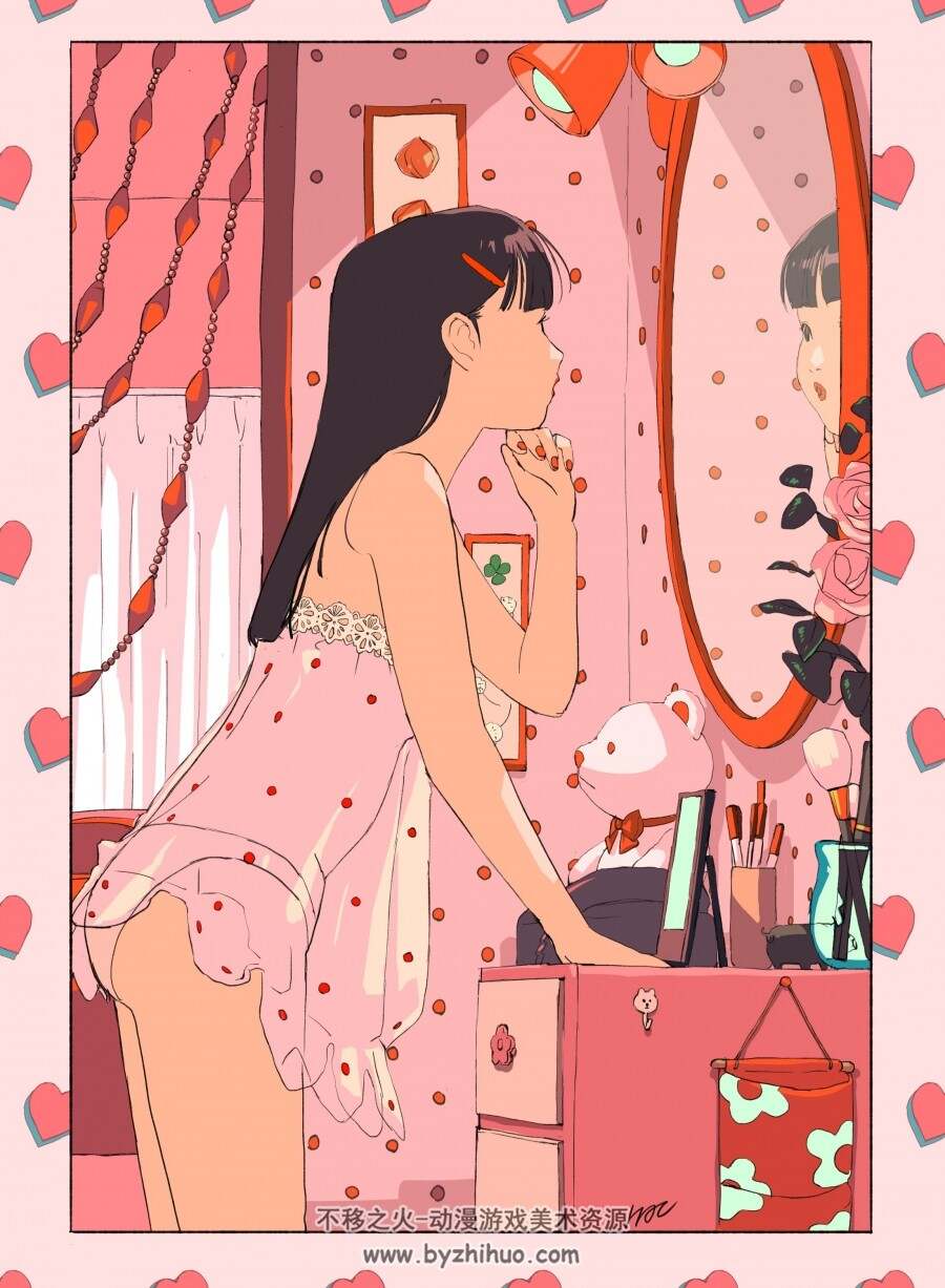 日本插画师 Apkgk 作品