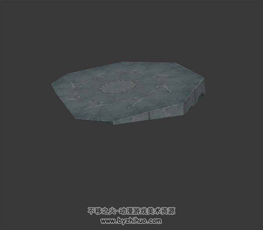 倾斜的地砖 3D模型 百度网盘下载