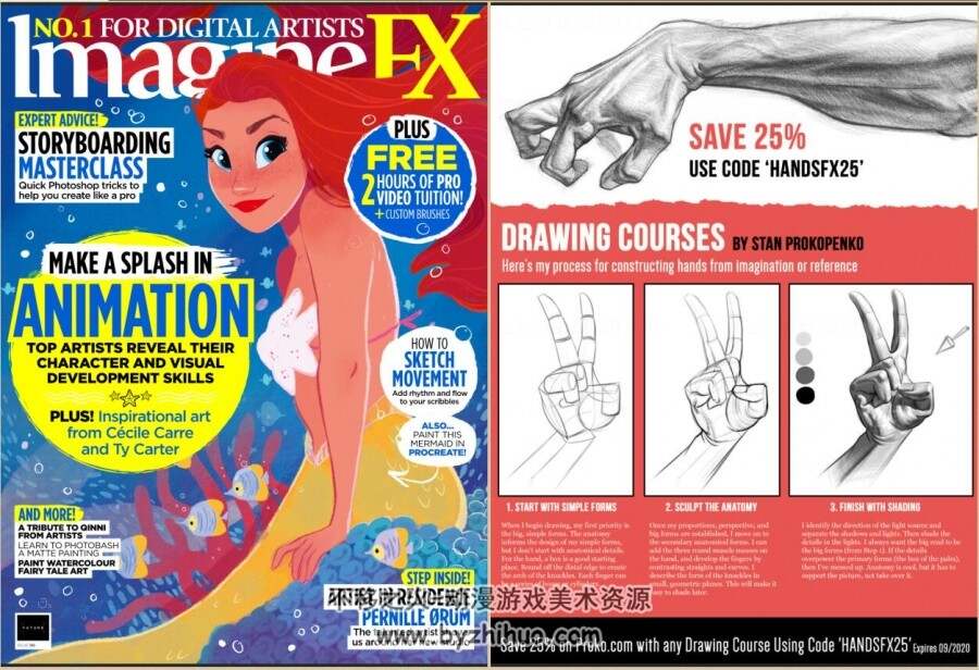 ImagineFX科幻数字艺术杂志2020年1~6月