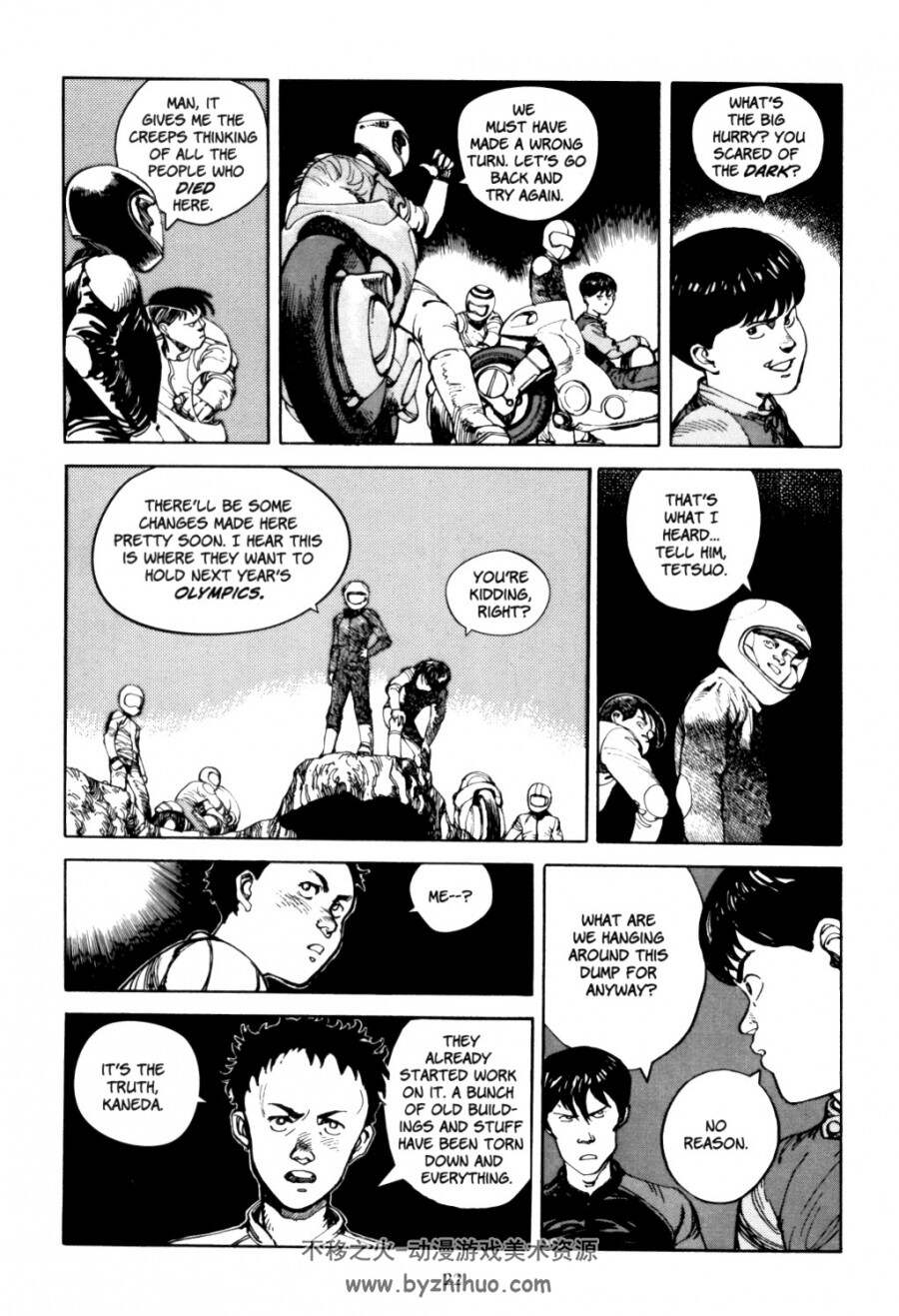 阿基拉Akira英文版漫画合集共6卷 百度网盘分享观看