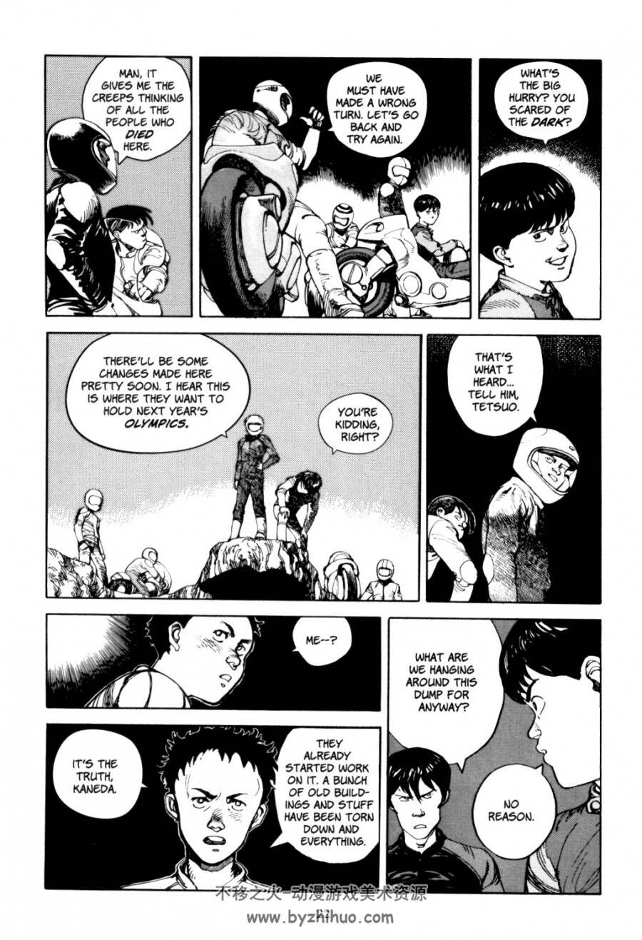 阿基拉Akira英文版漫画合集共6卷 百度网盘分享观看